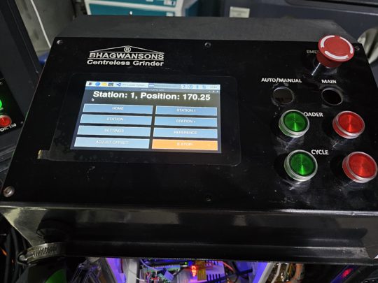 CNC loader automation assembly